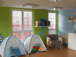 Horizontální žaluzie pro neziskovou společnost JAHODA