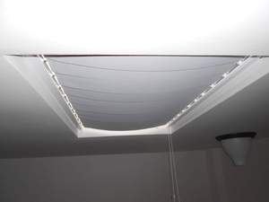 Vertikální žaluzie - systém Plafond 